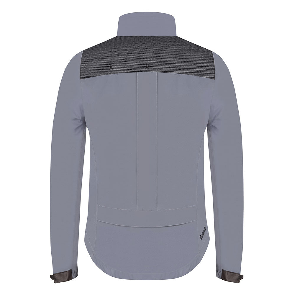 City Men's 100% Reflective Waterproof Commuter Cycling Jacket