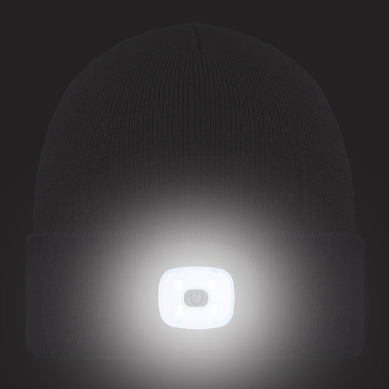 LED Beanie — night mode