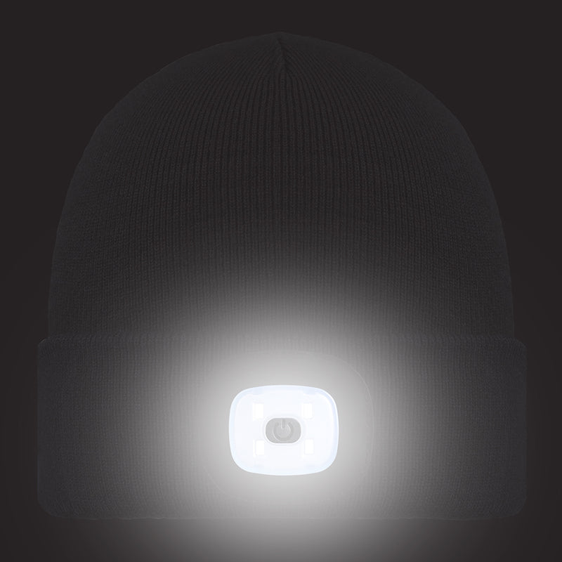 LED Beanie — night mode