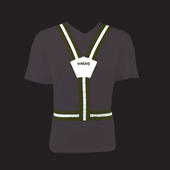Flexi Viz Cycling/Running Belt — night mode