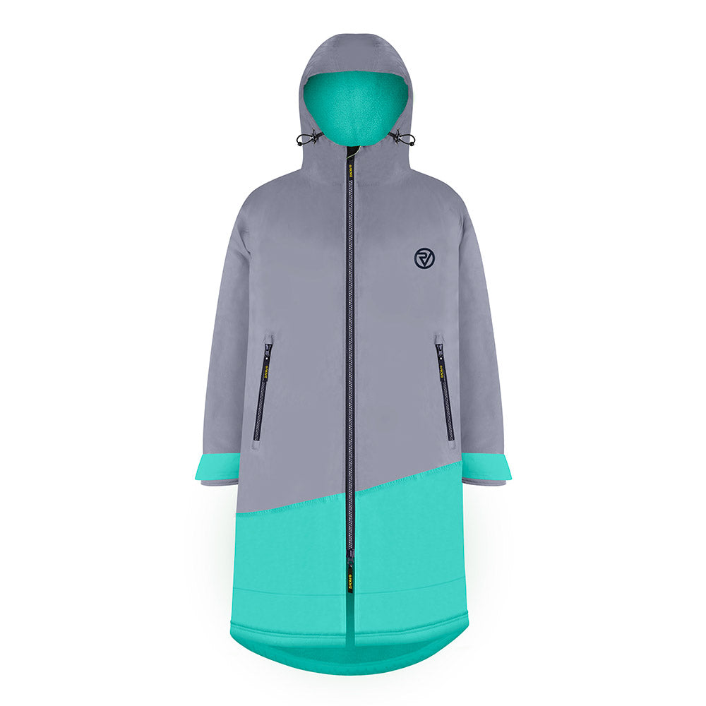 Fleece-gefütterter Badeponcho