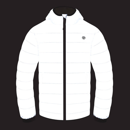 Men's Quilted Synthetic Down Jacket — night mode