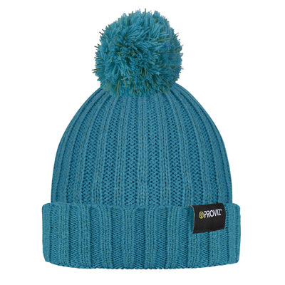 Reflective Fleece Lined Running Bobble Beanie