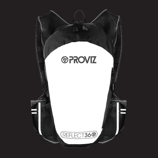 Reflective Breathable Running 10L Backpack — night mode