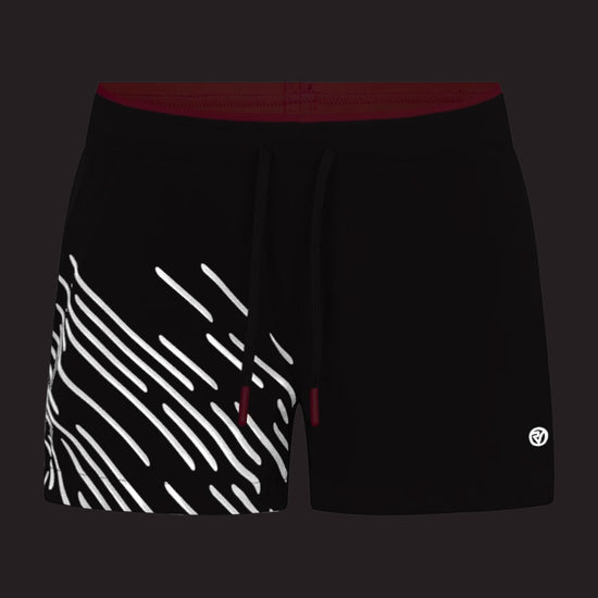 Women's Lightweight Running Shorts — night mode