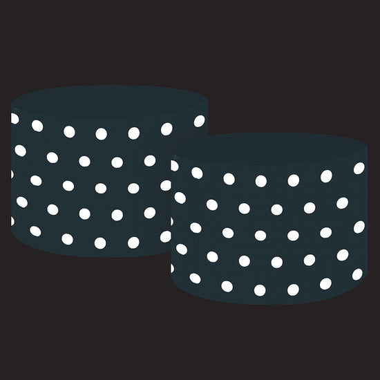 Reflective Polka Dot Running Wristbands — night mode