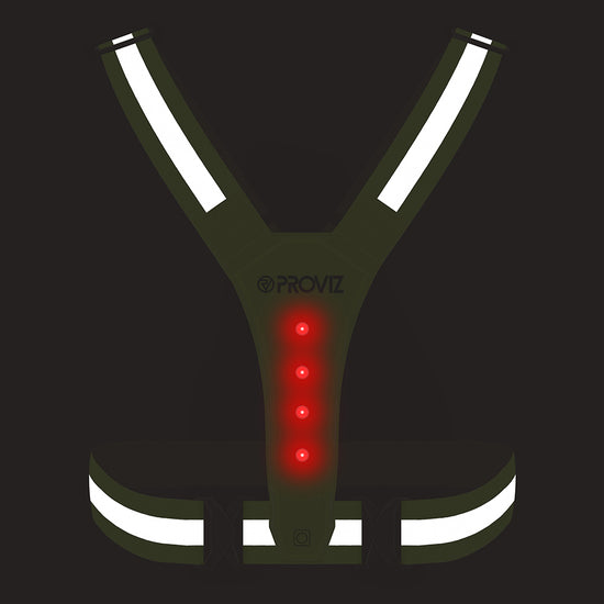 LED360 Vest — night mode