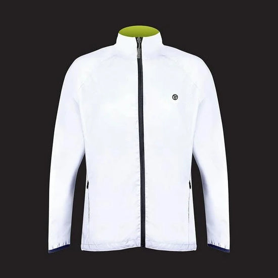 Women's Reflective Reversible Cycling Jacket — night mode
