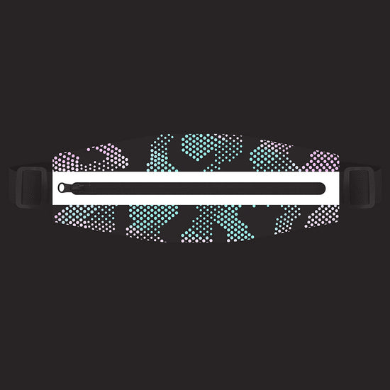 Reflective Multi Colour Waist Belt — night mode