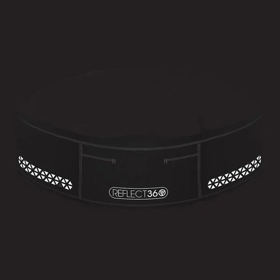 Enhanced Visibility Running Belt — night mode