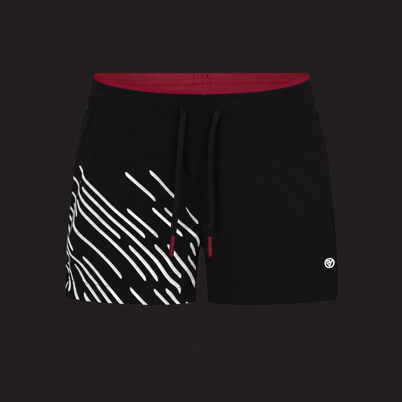 Women's Lightweight Running Shorts — night mode