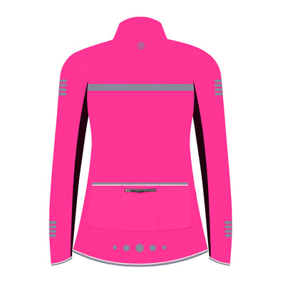 Reflektierende Softshell Radjacke für Frauen