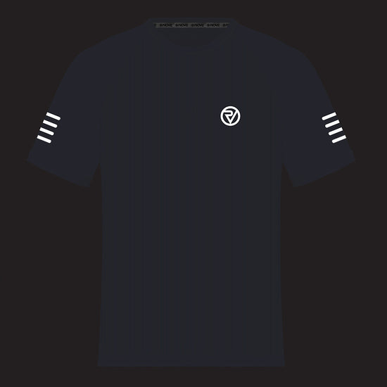 Men's Reflective Short Sleeve Top — night mode