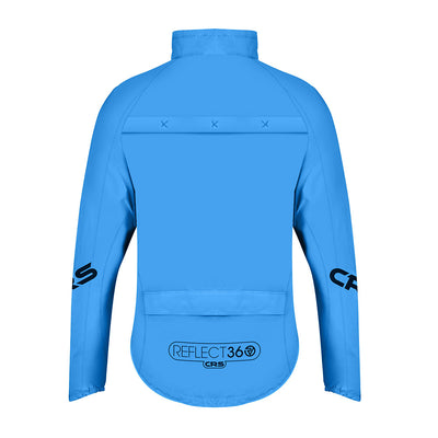 CRS Voll Reflektierende & Wasserdichte Radjacke für Männer