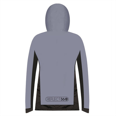Women's Reflective Waterproof Fleece Lined Jacket - Clearance