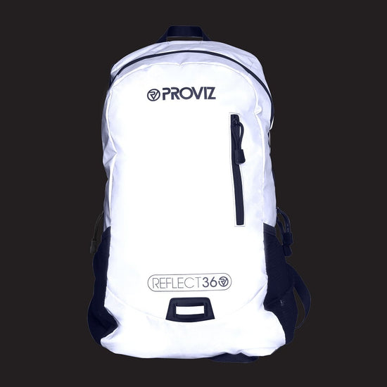 Fully Reflective Cycling & Commuting 30L Backpack — night mode