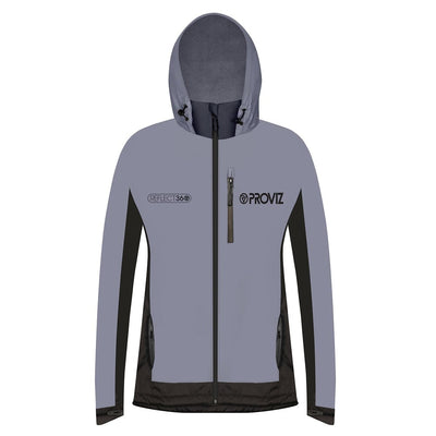 Women's Reflective Waterproof Fleece Lined Jacket - Clearance