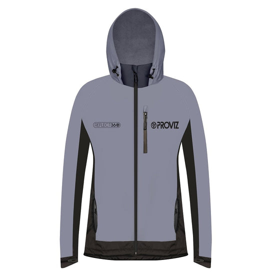 Women's Reflective Waterproof Fleece Lined Jacket - Clearance