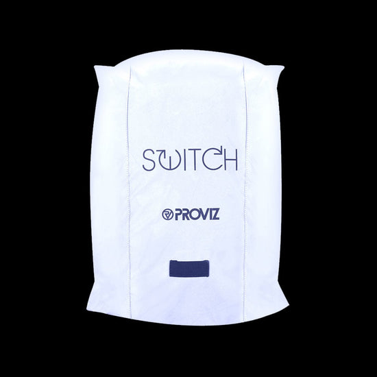 Reflective Reversible Waterproof Backpack Cover — night mode