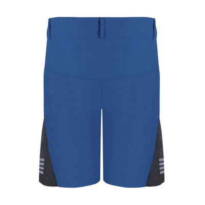 Blaue Radsport Überhose für Frauen