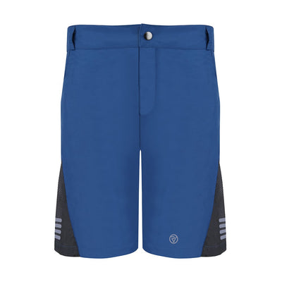 Blaue Radsport Überhose für Frauen