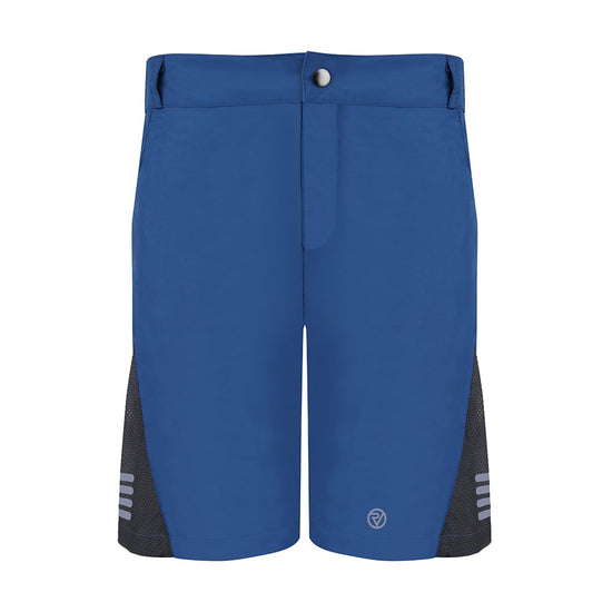 Blaue Radsport Überhose für Frauen