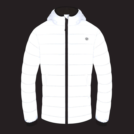 Women's Quilted Synthetic Down Jacket — night mode