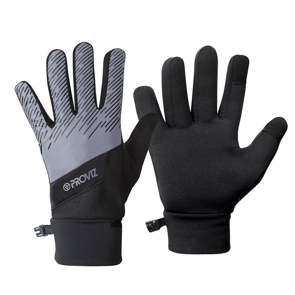 probiker prx 12 handschuhe REFLECT360 Reflektierende leichte Laufhandschuhe