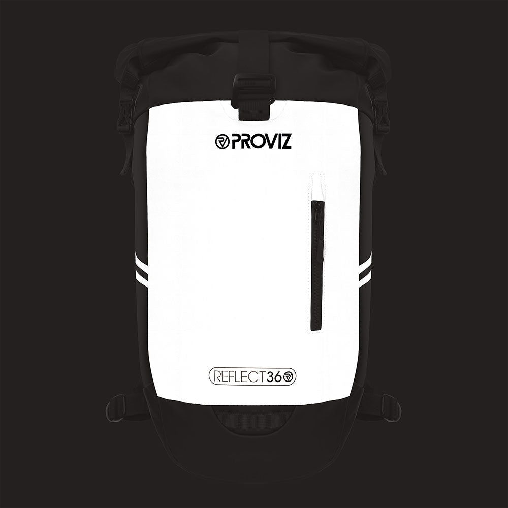 Reflective Rolltop Backpack