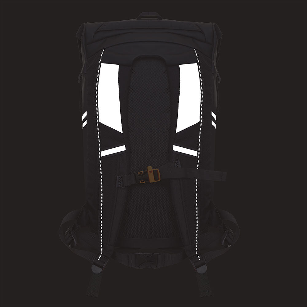 Reflective Rolltop Backpack