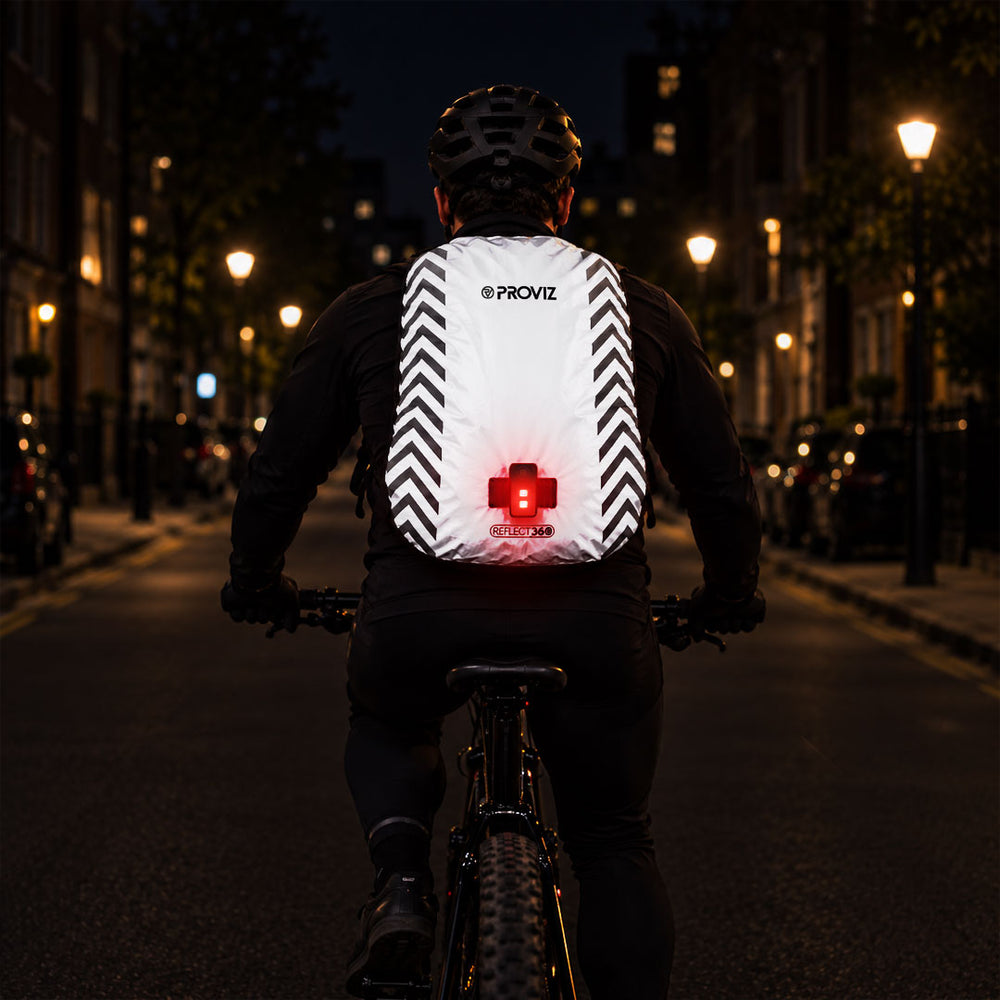 proviz backpack cover with clip light attached