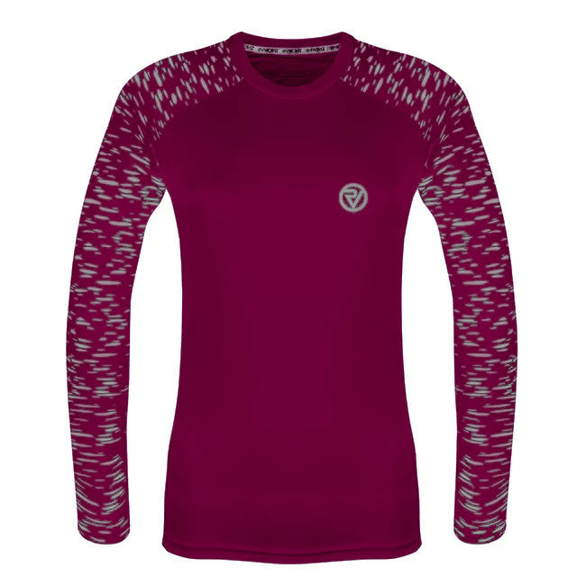 Reflective Women's Long Sleeve Training Top