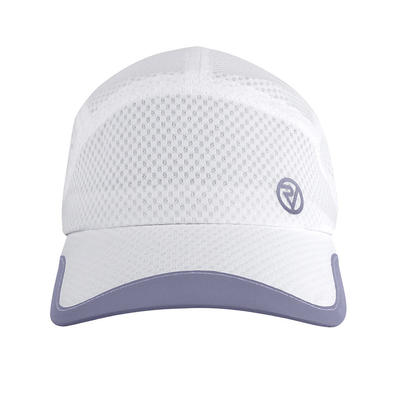 Reflective Breathable White Running Cap
