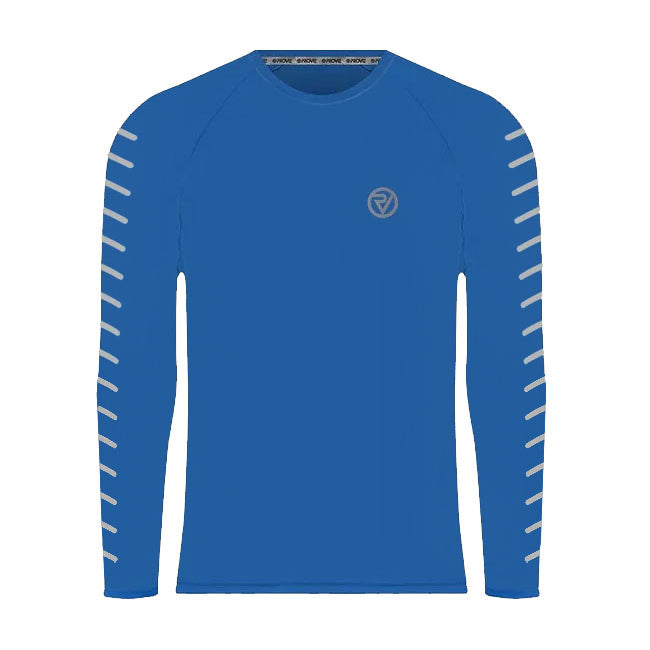 Men's Long Sleeve Reflective Striped Top