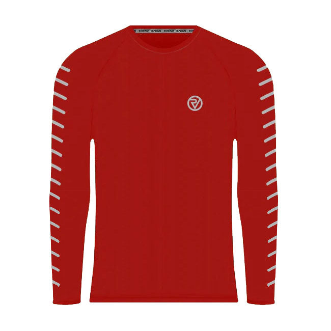 Men's Long Sleeve Reflective Striped Top