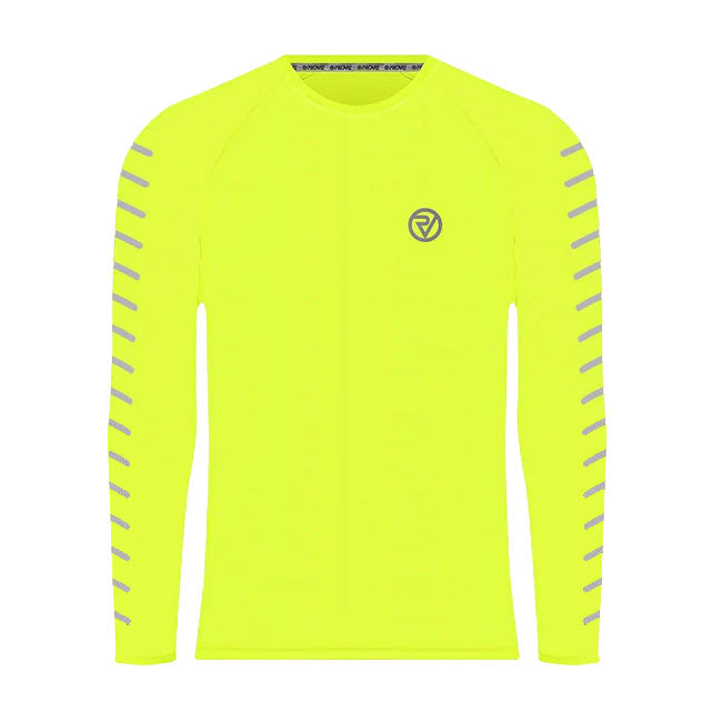 Men's Long Sleeve Reflective Striped Top