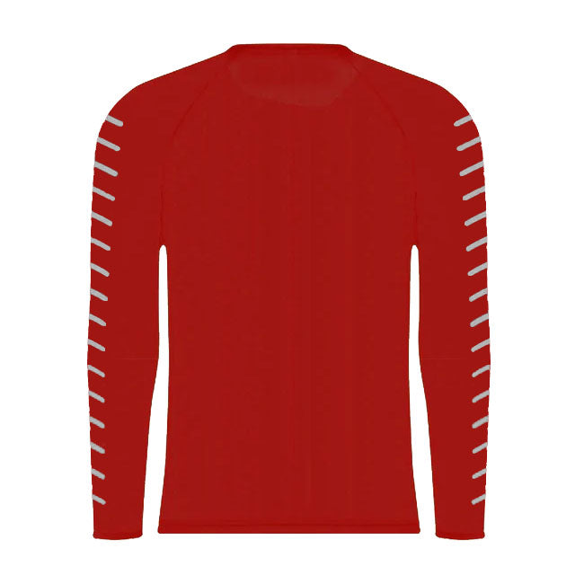 Men's Long Sleeve Reflective Striped Top