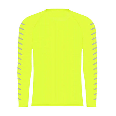 Men's Long Sleeve Reflective Striped Top