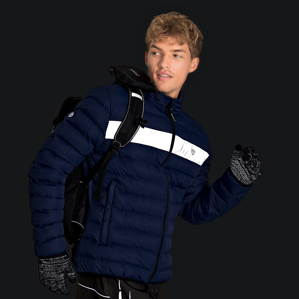 Men’s Reflective Synthetic Down Jacket Proviz Sports