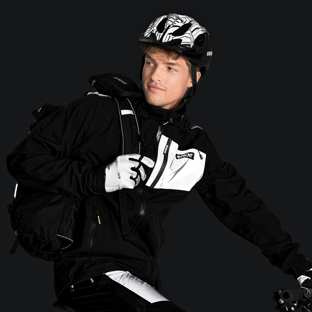 Outdoor Motorcycle LED Light Up Safety Reflective Vest Running Cycling  Jacket UK