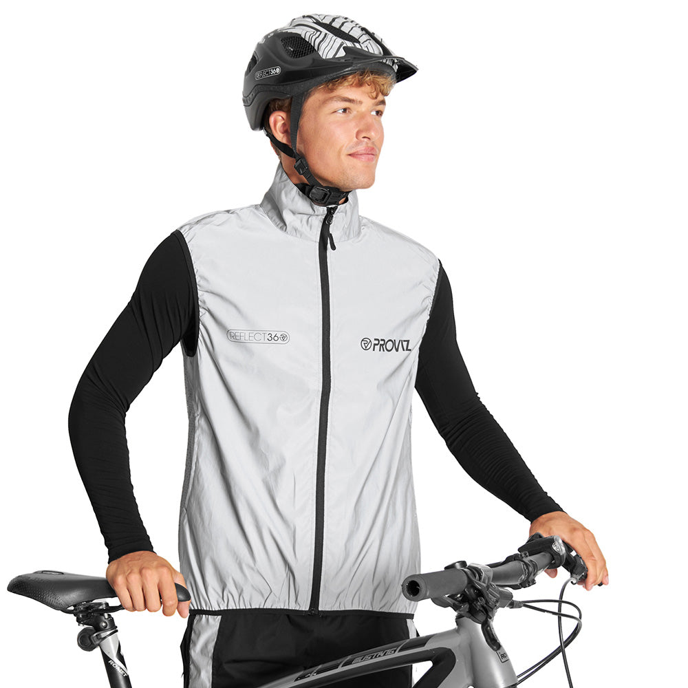REFLECT360 Men's Fully Reflective Cycling Vest