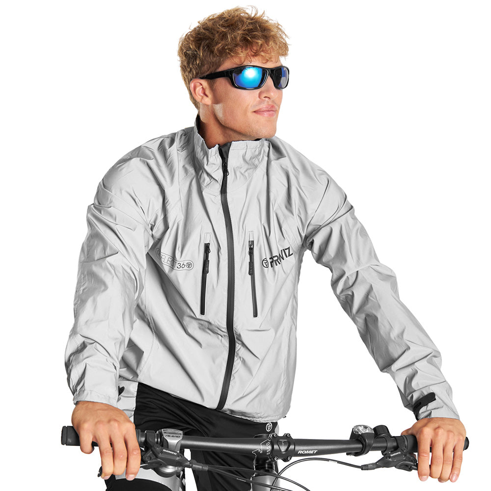 REFLECT360 Voll Reflektierende Fahrradjacke für Männer