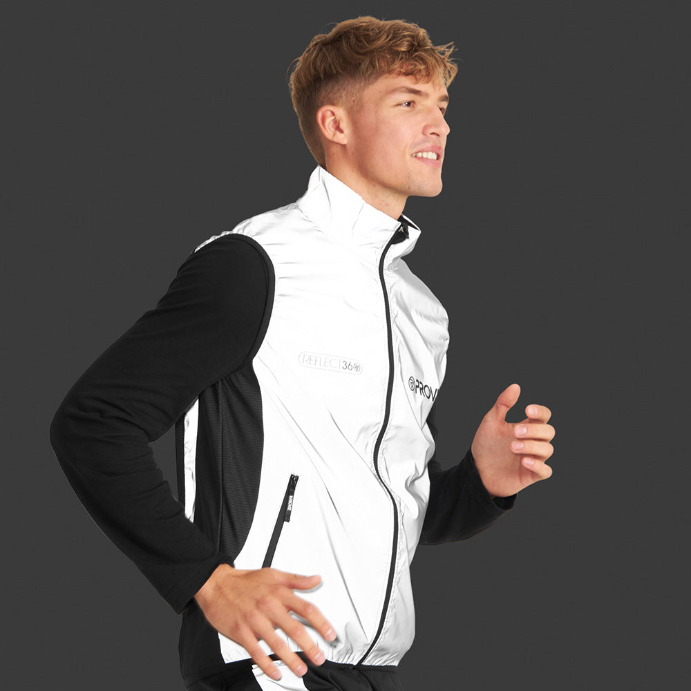 REFLECT360 Men's Fully Reflective Running Vest