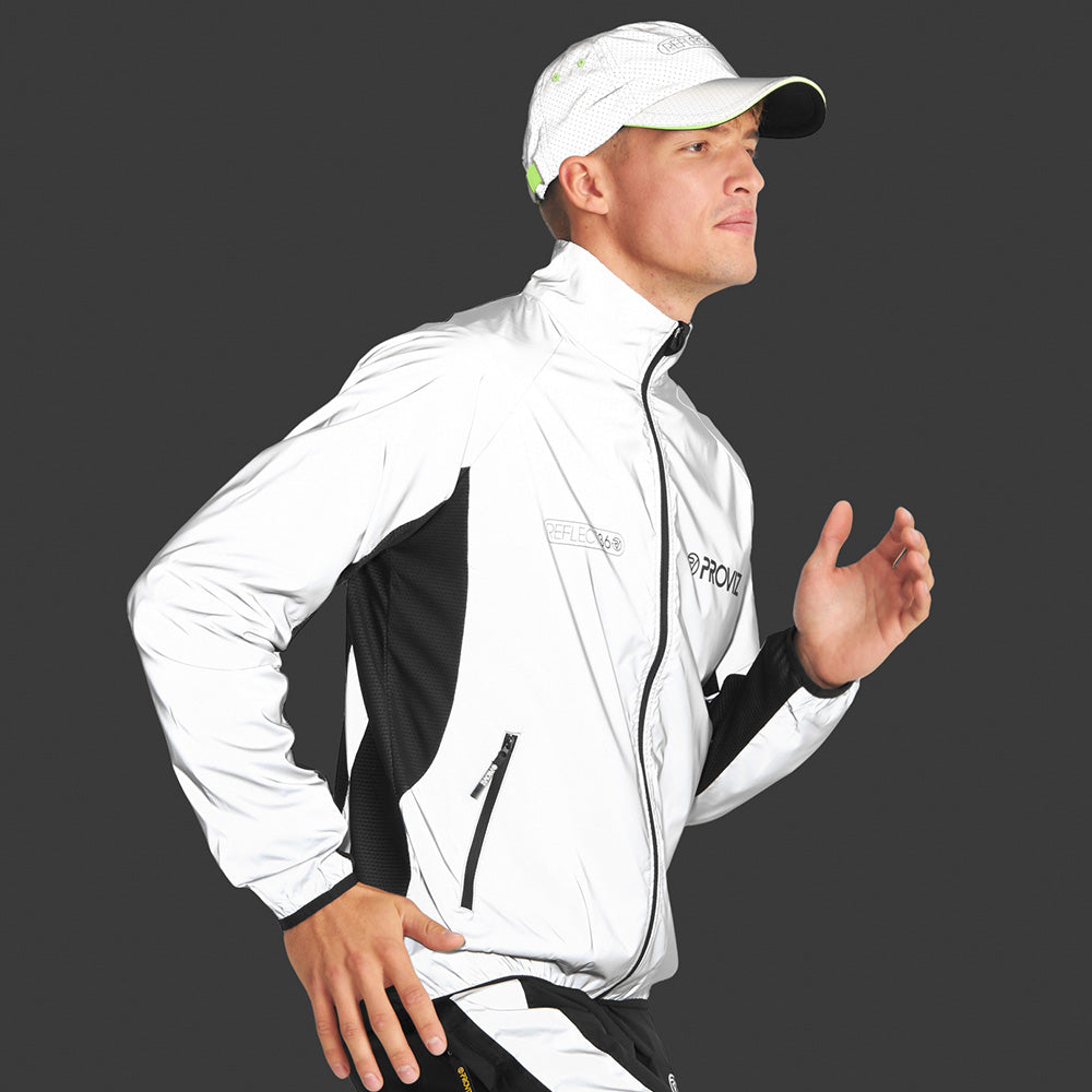 REFLECT360 Men's Fully Reflective Running Jacket | Proviz
