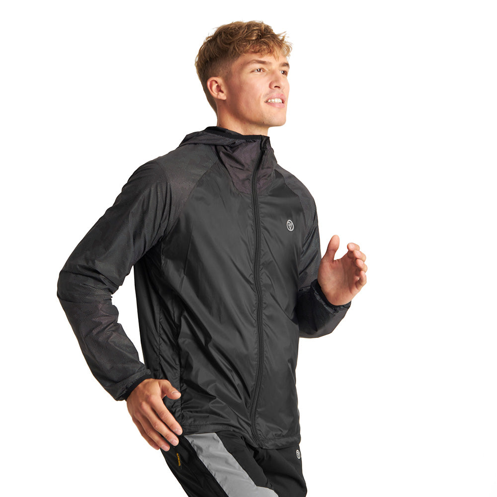 REFLECT360 Explorer Men's Reflective Multi Colour Running Jacket | Proviz