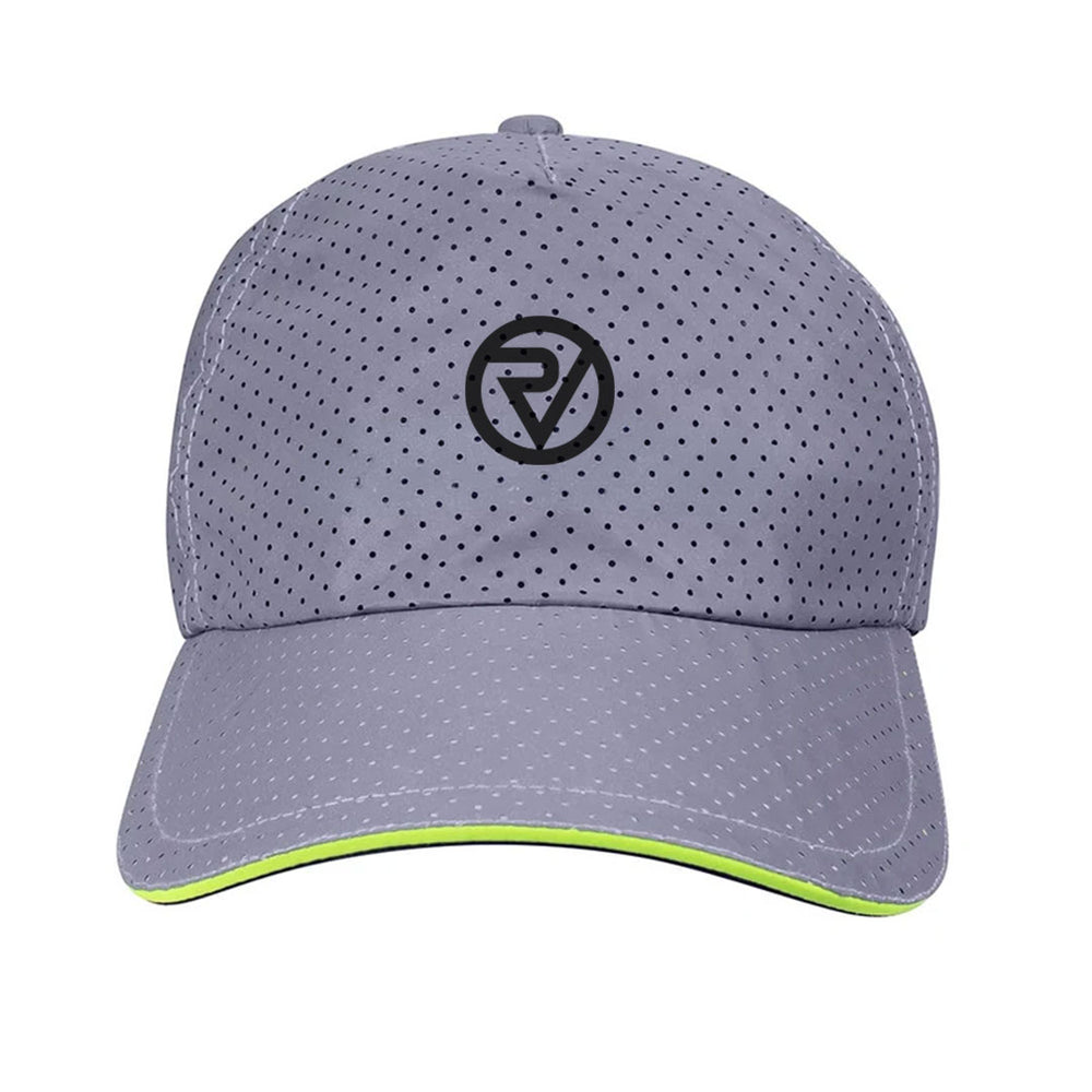 lifestyle Fully Reflective Running Cap front lights off