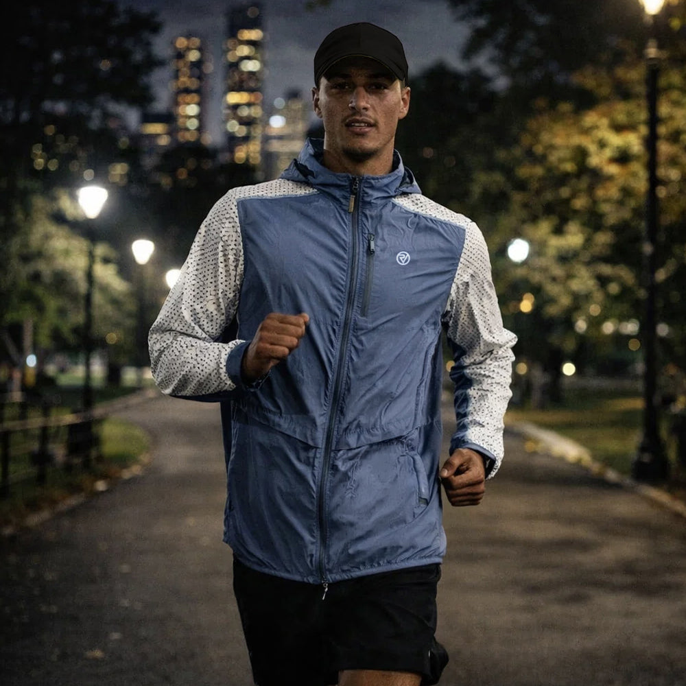REFLECT360 Men's Lightweight Running Windshell Jacket | Proviz