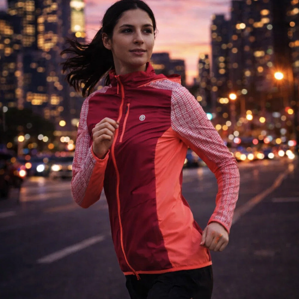 REFLECT360 Women's Lightweight Running Windshell Jacket | Proviz