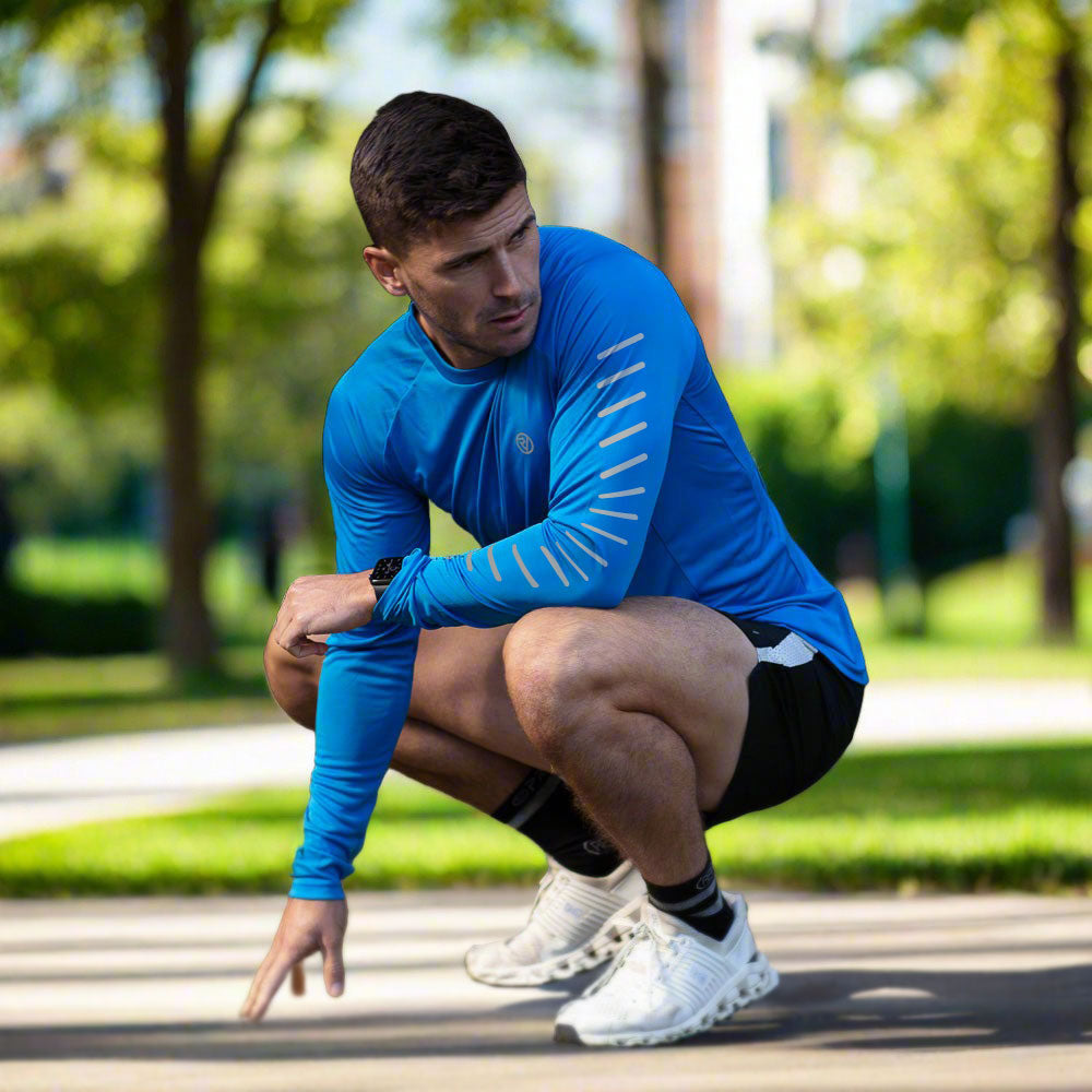 Proviz Hi Vis Running Top Mens High Visibility Running Shirt