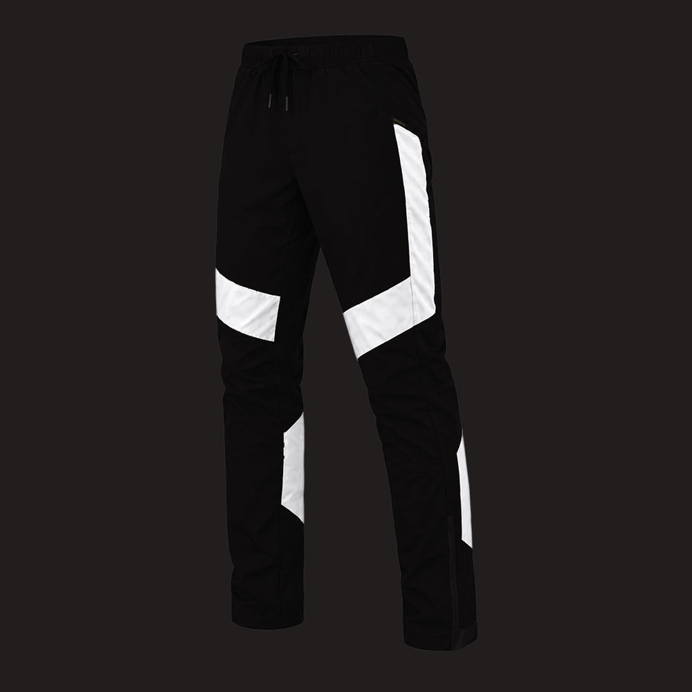 lifestyle Men’s Tailored Waterproof Cycling Trousers lights on